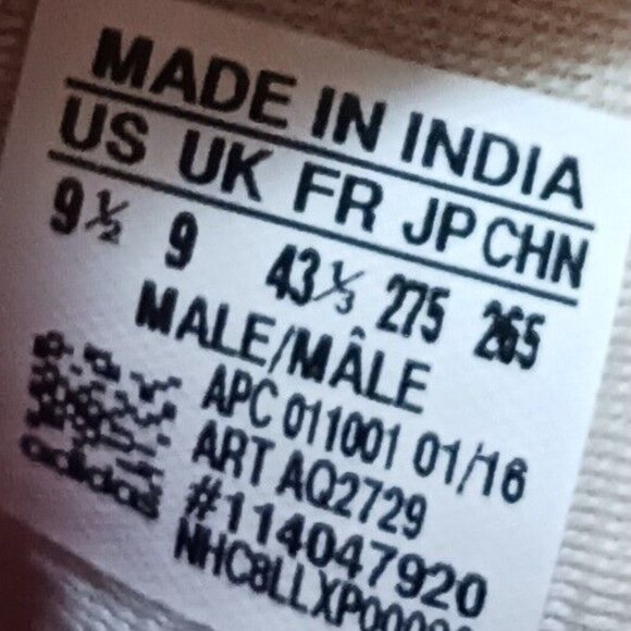 Adidas (Stan Smith)-(Red/White)-(Size 9.5)-(Pre-owned)-(Decent Condition)-$30.00 - Picture 5 of 5